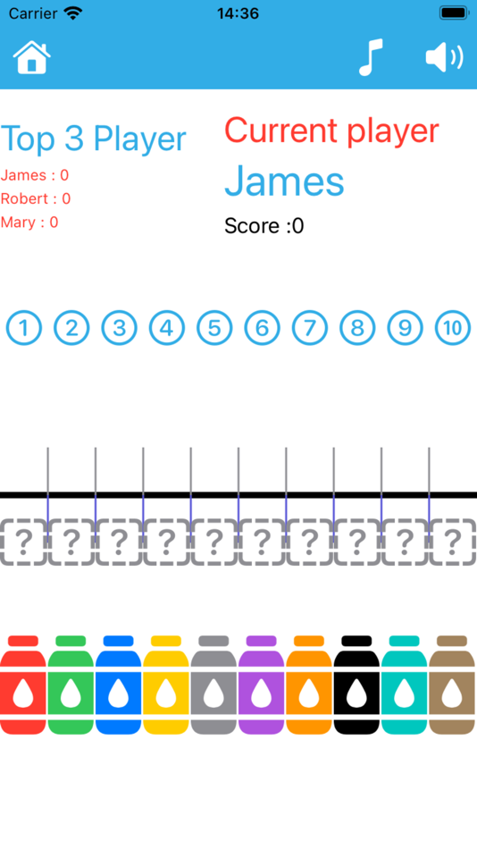 #5. Bottle Color Matching (iOS) By: Hung Phuoc Tran