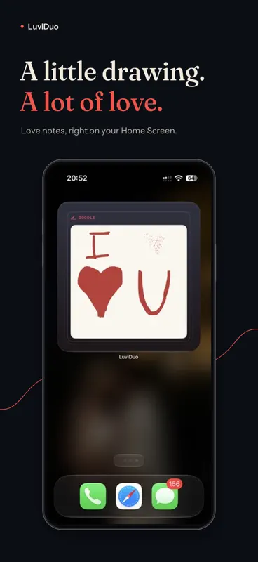 LuviDuo : appli couple, widget screenshot 2 of 7