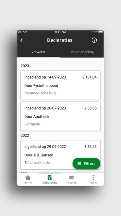 MijnSZVK Screenshot