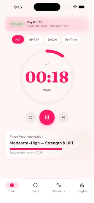 Period Synced: Cycle Timer screenshot 2
