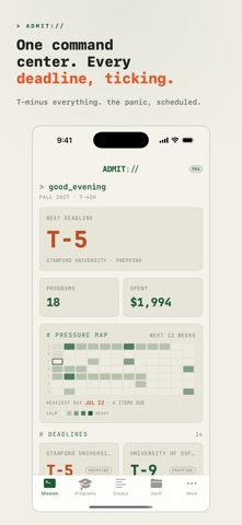 Study Abroad Tracker : ADMIT Screenshot 2 of 9