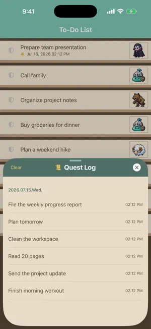 Quest(To do list) screenshot 3