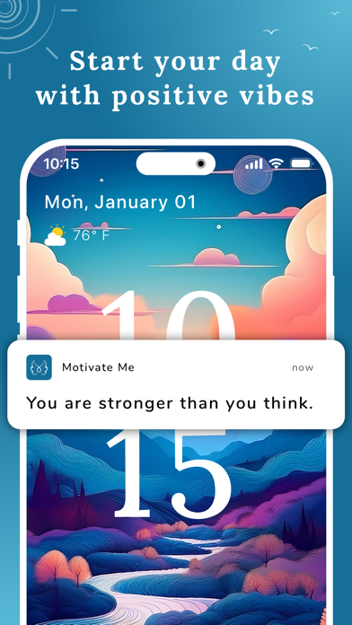 Motivate Me : Affirm & Inspire Screenshot