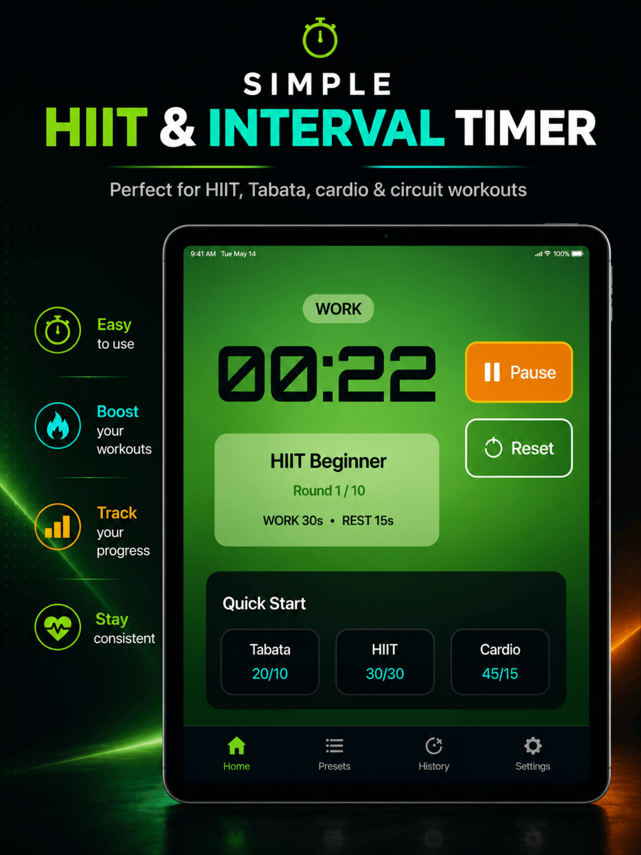 Interval Timer – HIIT Workout screenshot 5