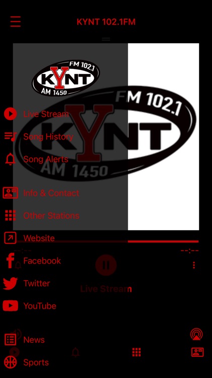 KYNT 102.1 FM &  1450 AM