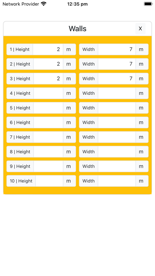 #3. Paint Calc (iOS) Ved: Christopher Lamb