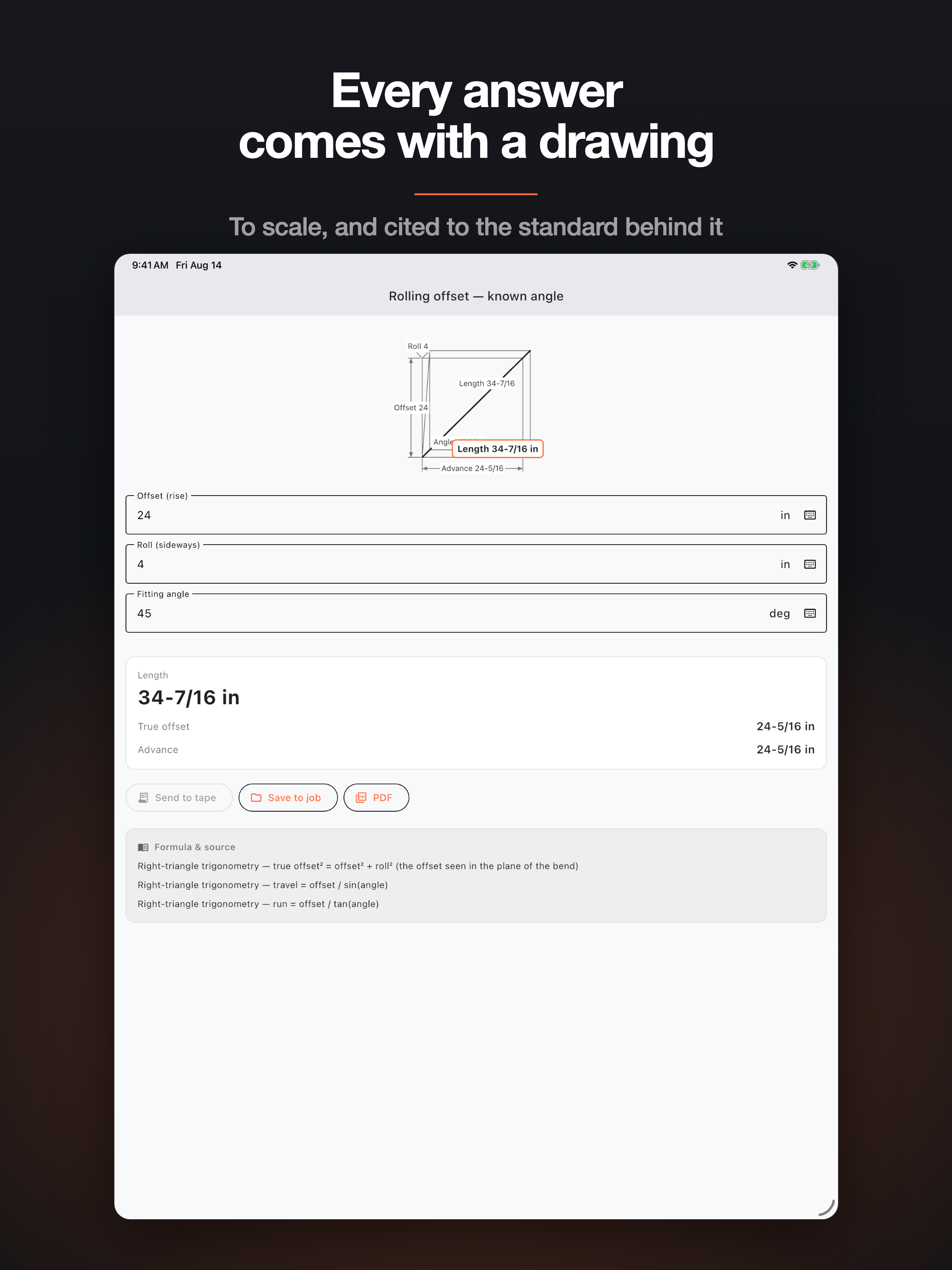 Pipe Calculator A1 Pro screenshot 10