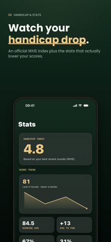 Golden Golf: Scorecard screenshot