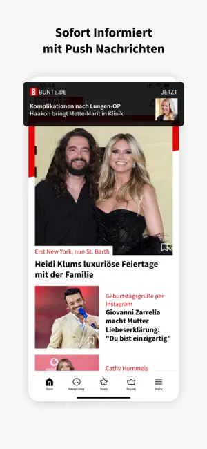 BUNTE.de – Stars & Royals News screenshot 2