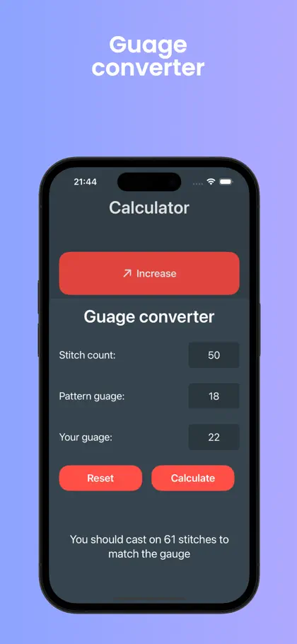 Captura 5 de 6 de Knittingapp