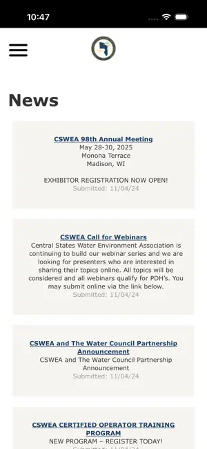 Central States WEA Mobile App screenshot 3