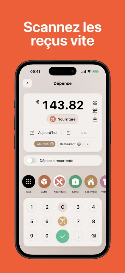 Screenshot 4 di 6 di Gestion Budget: Money Gone