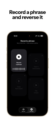 Reverse Singing Audio Player Screenshot 4 of 5