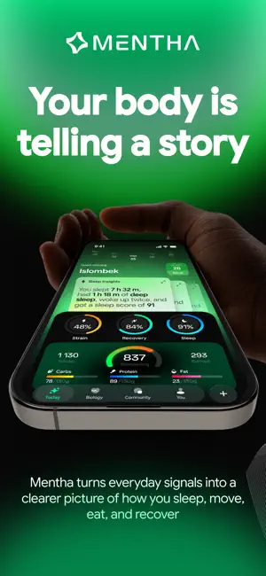 MENTHA: AI Health Coach screenshot 1