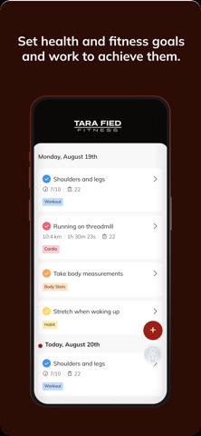 TARAFIED FITNESS TX screenshot