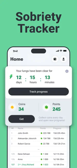 Sober Way - 12 steps guide screenshot 1