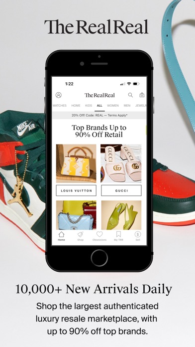 The RealReal - Buy+Sell Luxury Screenshot
