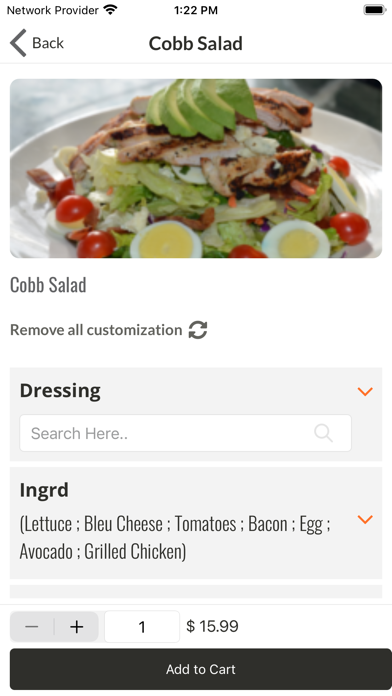 Screenshot 4 of Fox Restaurant App