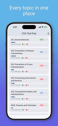 CDA Test Prep Screenshot 4 of 4