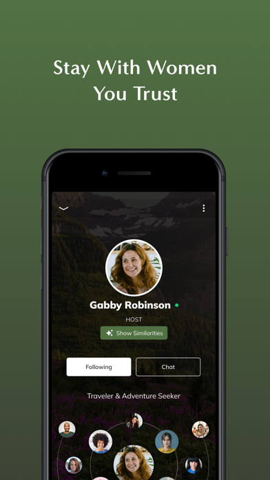 HerHouse iPhone screenshot 1 - Travel app