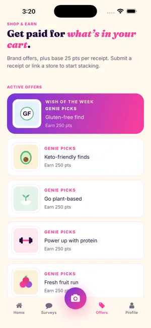 Genie Perks screenshot 3