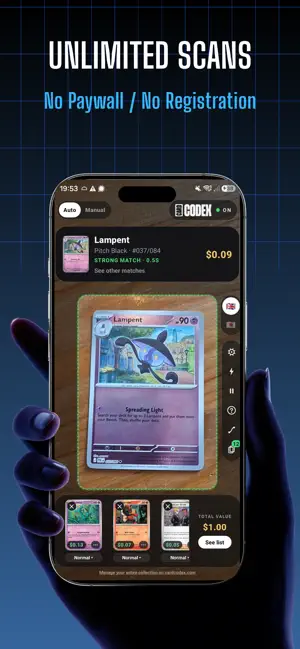 Card Codex: Card Value Scanner screenshot 1