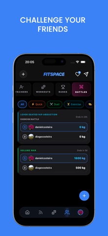Fitspace – Fitness & Social screenshot