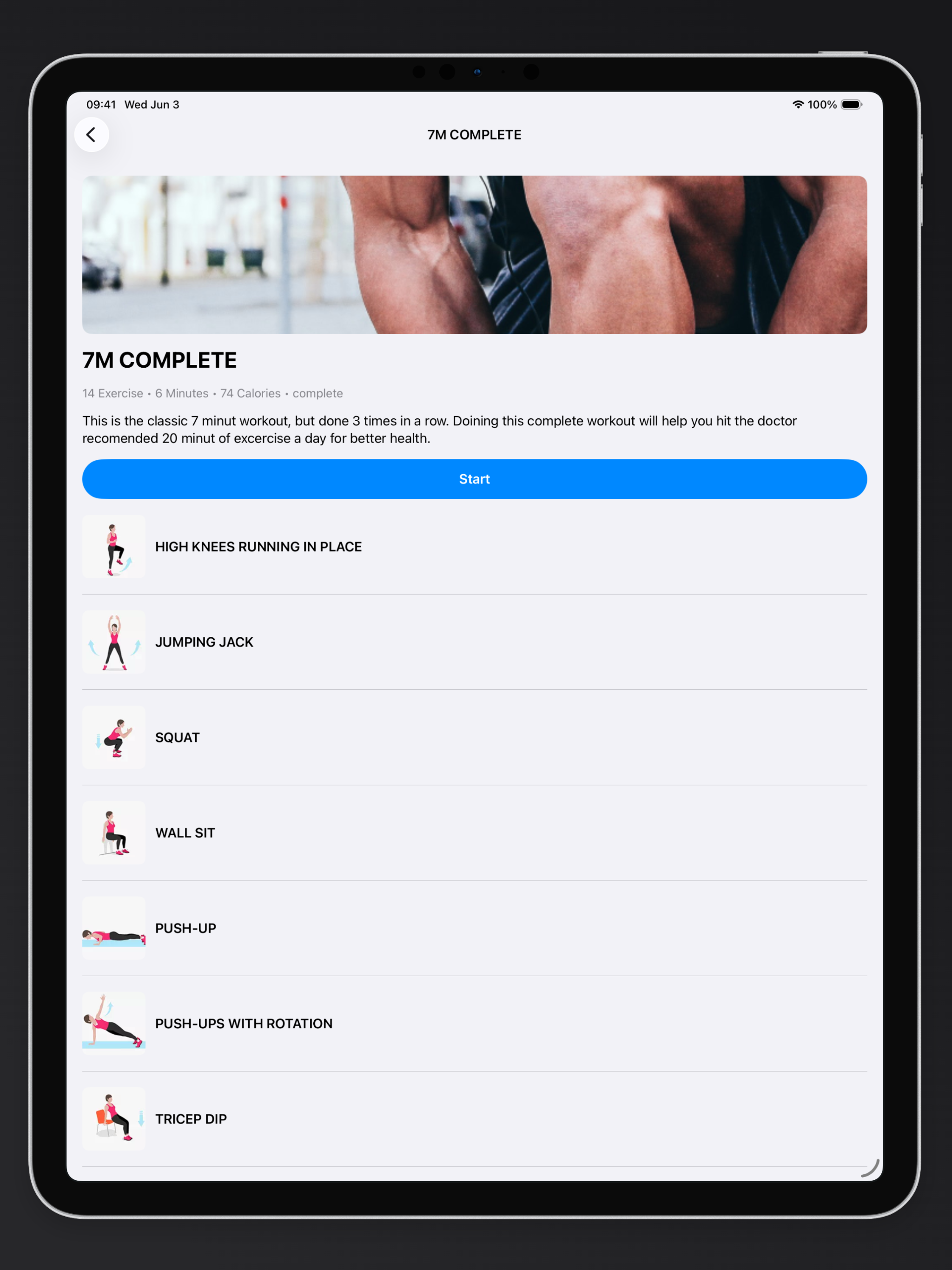 Workout of the day screenshot 8