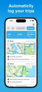 AI Mileage Tracker - DriveLog screenshot #3 for iPhone