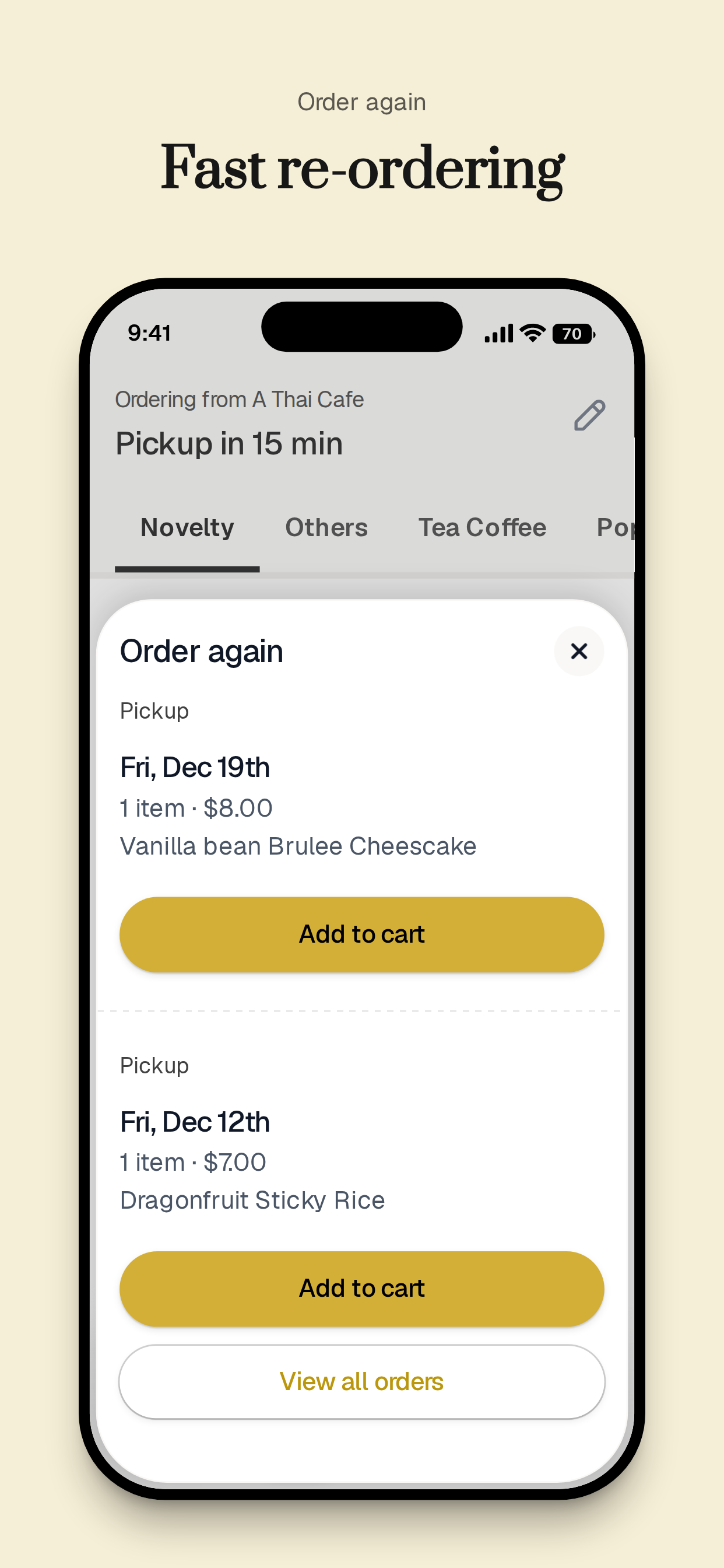 A Thai Cafe screenshot 4