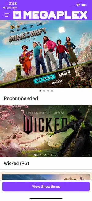 Megaplex Mobile screenshot 1