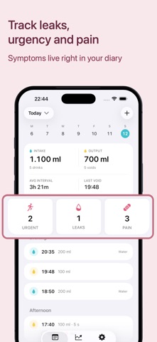 Bladder Diary: Vesi Screenshot 3 of 5