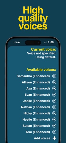 Hey: In-Ear English Translator iPhone screenshot