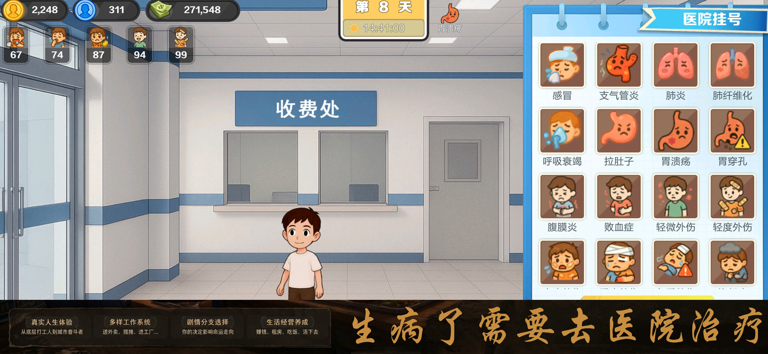 生计与沉冤 - 打工人模拟器 screenshot 6