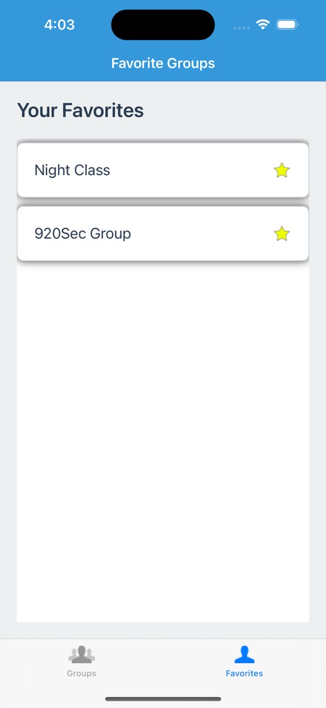 Friendgrouplist