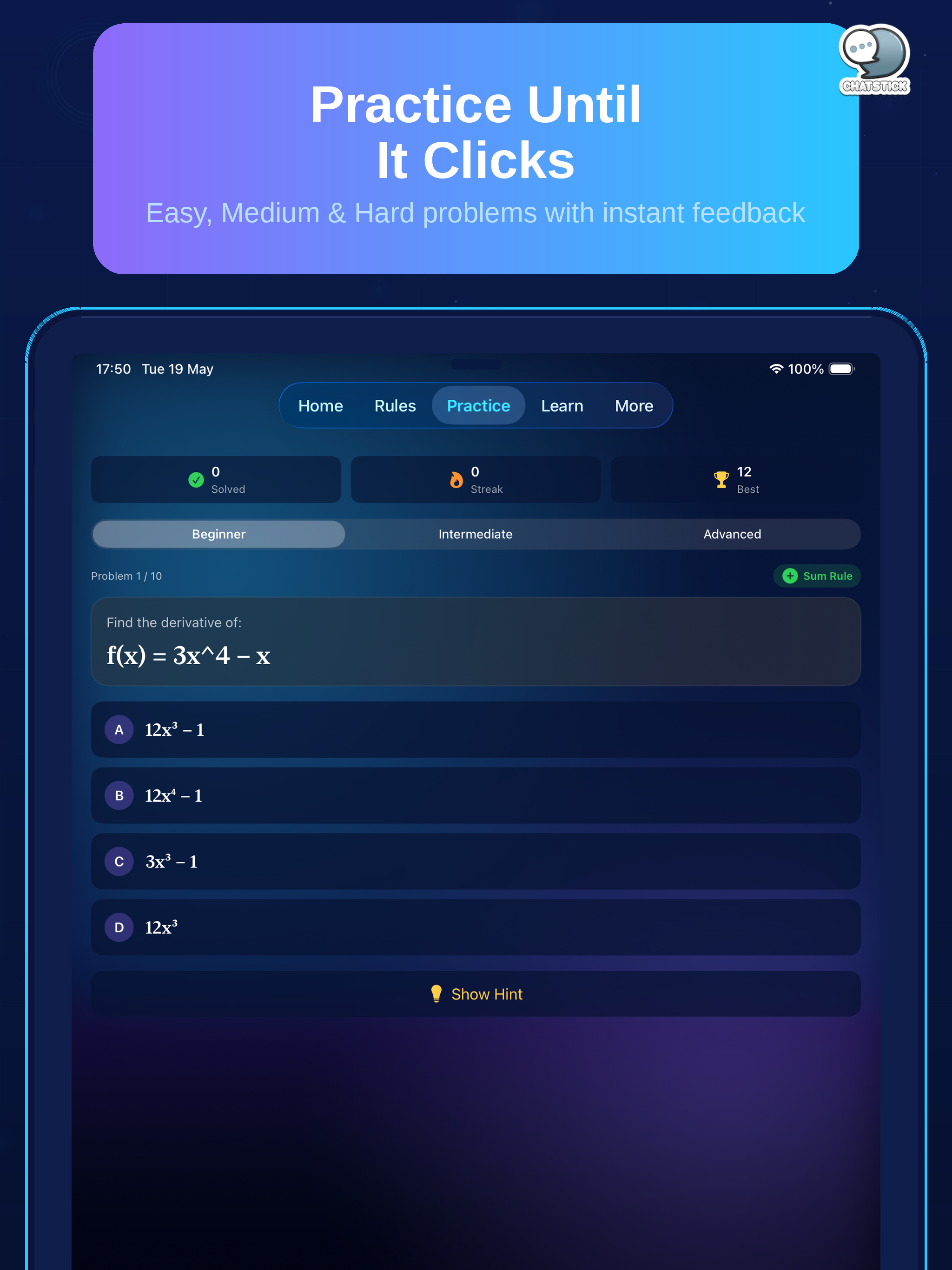 Derivative Master by ChatStick