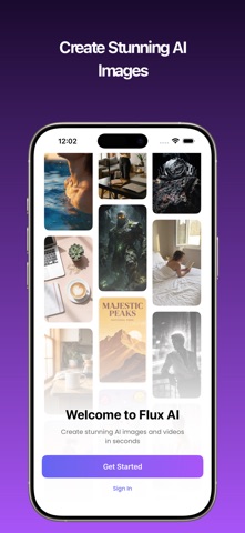 Flux AI: Video Photo Generator iPhone screenshot 1