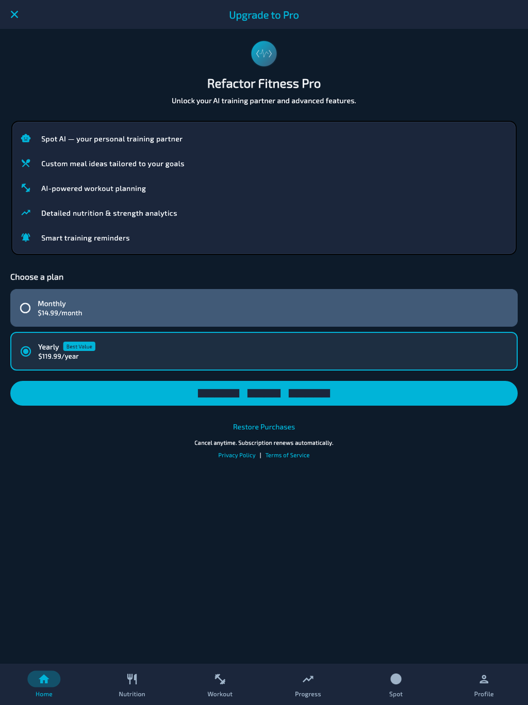 Refactor Fitness screenshot 11