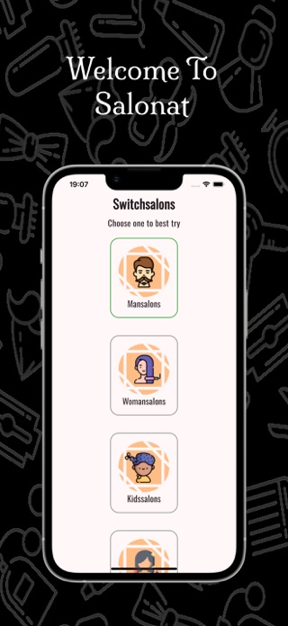 Salonat - App Screenshot 1 of 4