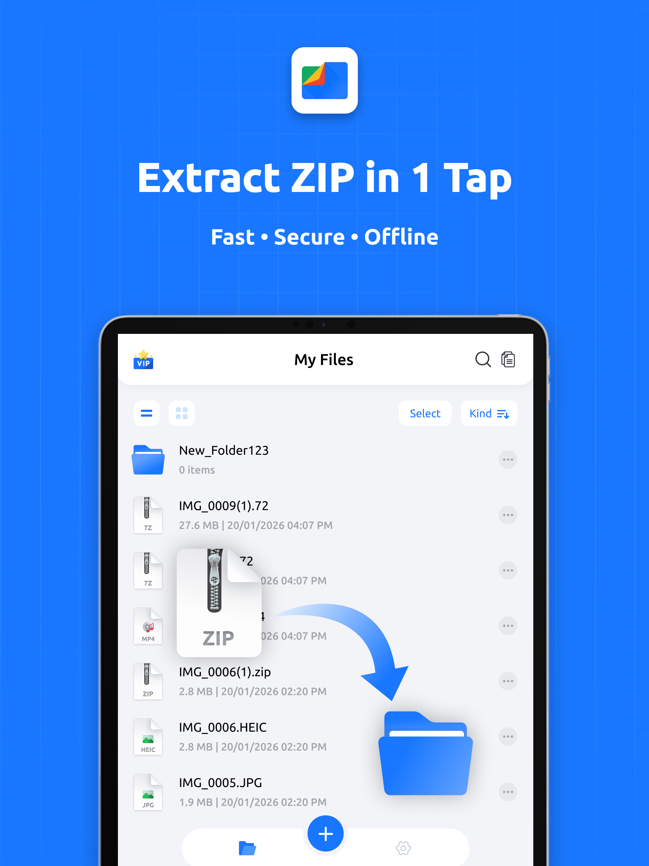 Zip, 7Z, RAR File Extractor screenshot 12