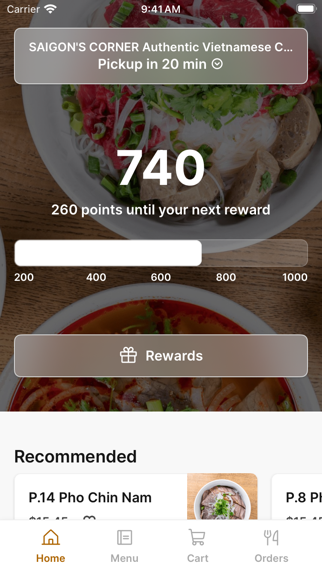 SAIGON'S CORNER app screenshot
