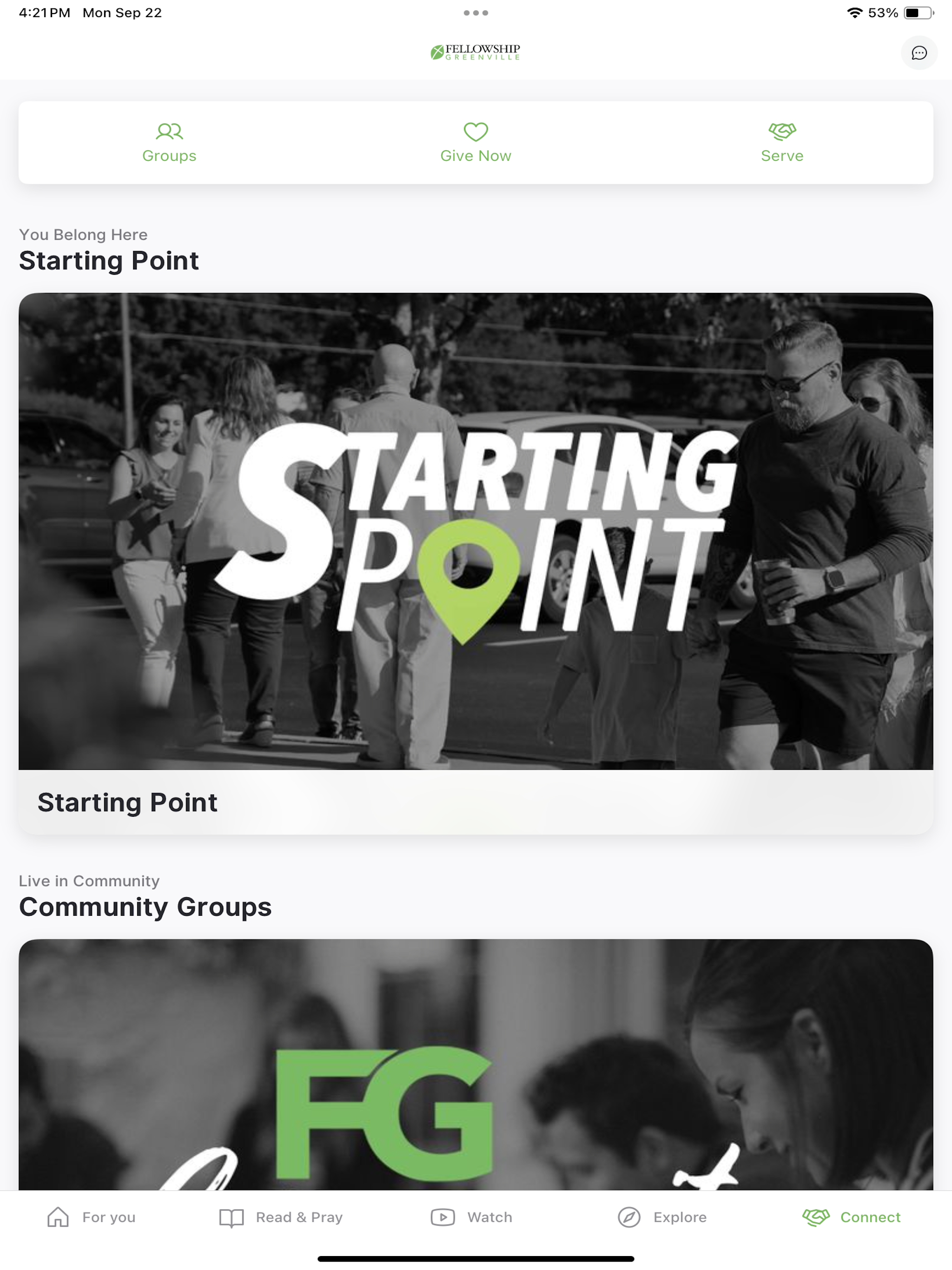 Fellowship Greenville screenshot 6