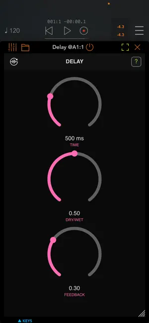 Delay Line screenshot 1