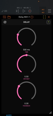 Delay Line Screenshot 1 of 4