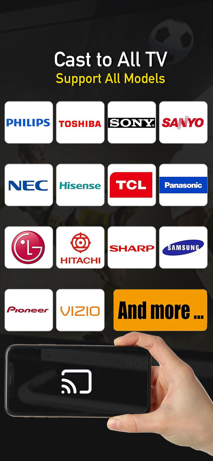 Cast to TV  Screen Mirroring