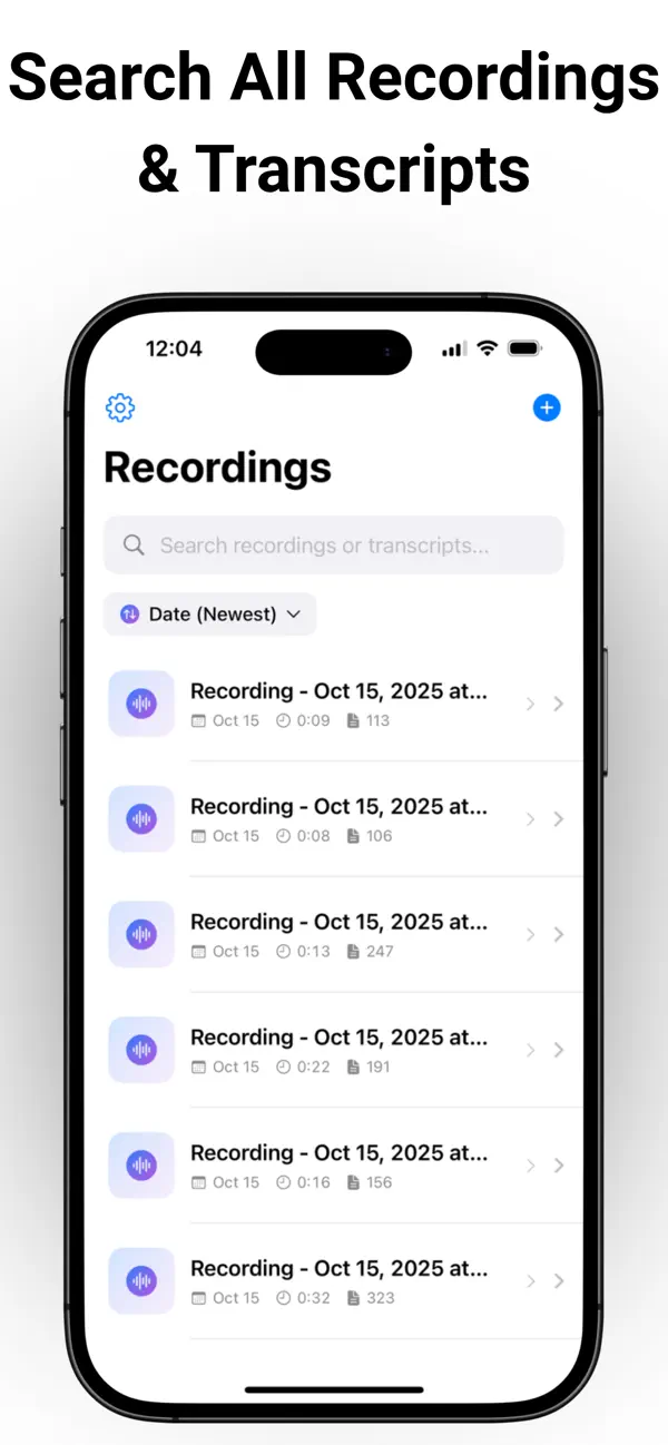 #5. AI Note Taker: NexaNote (iOS) By: LSA LTD