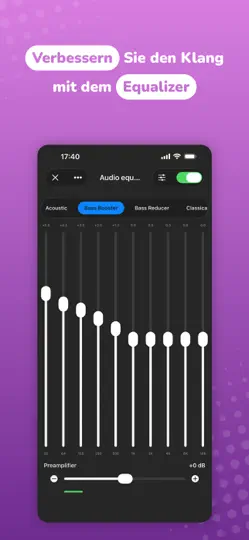 Screenshot von Evermusic: Offline Musikplayer auf dem iPhone 3