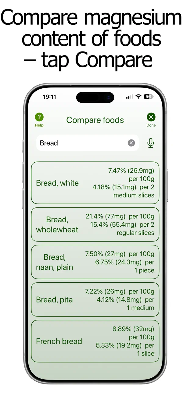 Screenshot #2 pour Magnesium Counter and Tracker