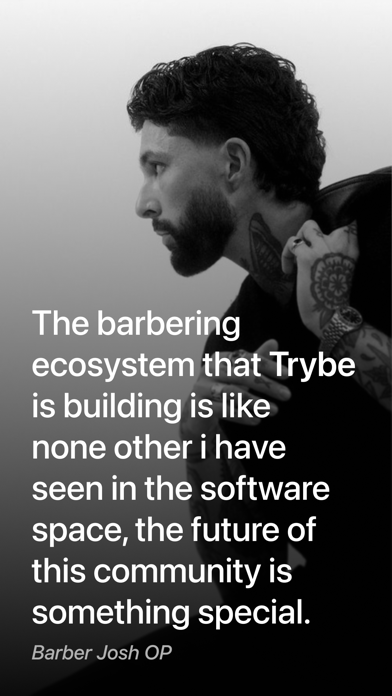 Trybe For Barbers app screenshot 2