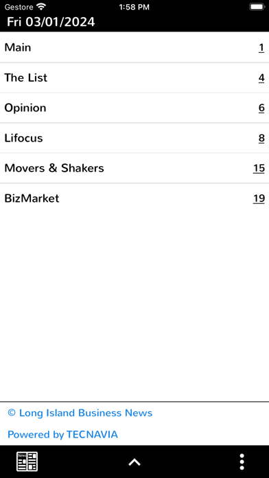 Long Island Business News Screenshot